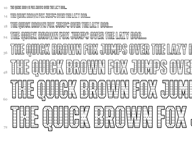 Iron Man Of War 001 NCV font waterfall